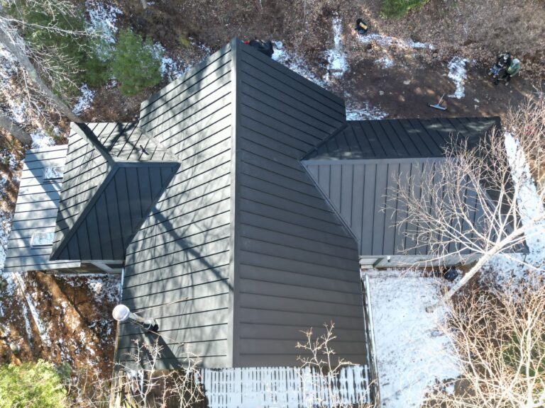 metal roofing installation